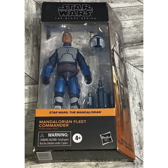 Star Wars Black Series Mandalorian Fleet Commander 6" Action Figure - Picture 3 of 4